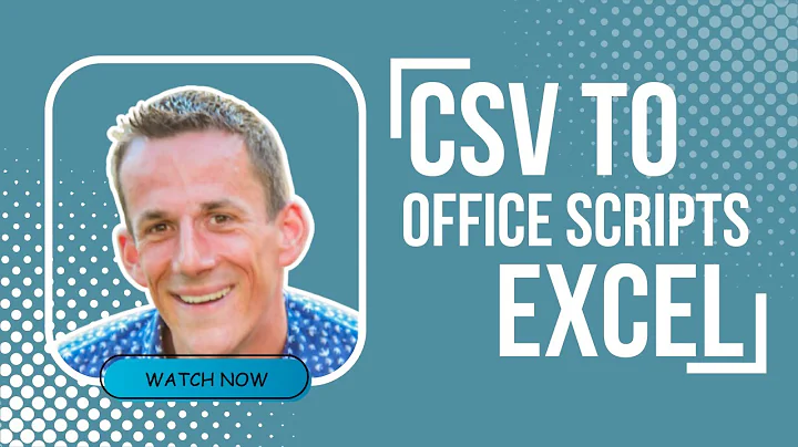 CSV to Excel Power Automate and Office Scripts Any File Encoding - Free | Fast | Easy