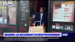 Braderie de Lille: les restaurateurs se réapprovisionnent en moules