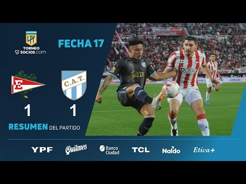 #TorneoSocios | Fecha 17 | resumen de Estudiantes - Atlético Tucumán