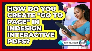 How Do You Create "**Go To Page**" In **InDesign Interactive PDFs**? - Design Tool Unlocked