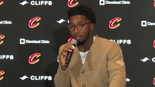 Cavs introduced new guard Donovan Mitchell at news conference