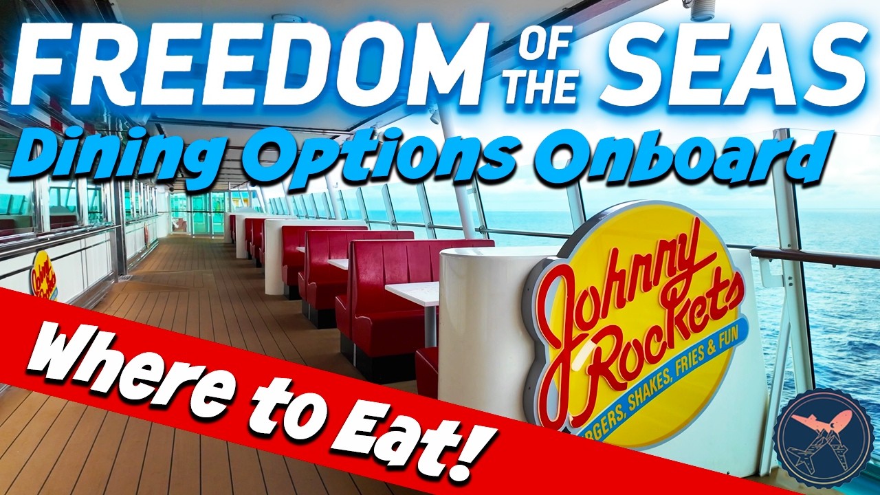 Где поесть на борту лайнера Freedom of the Seas | Royal Caribbean | Варианты питания на борту