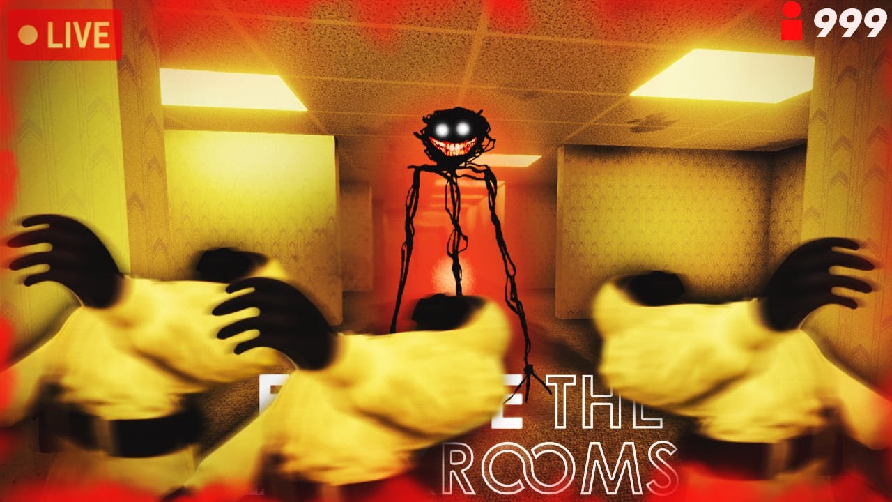 Запустили стрим и началось/Escape the Backrooms