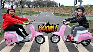 Power Wheels Ride On Bike Surprise Toys - Playground Family Fun | Toys AndMe