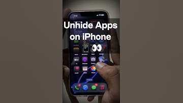 Unhide Hidden Apps on iPhone in Seconds! 📱👀 #iphonetips #unhide #apps #ios #iphone #instagram