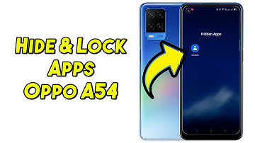 How to Lock & Hide Apps in Oppo A54 l Lock Apps in Oppo A54