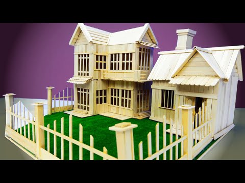 DIY Two-Story Popsicle Stick Apartment Tutorial (For Dwarf