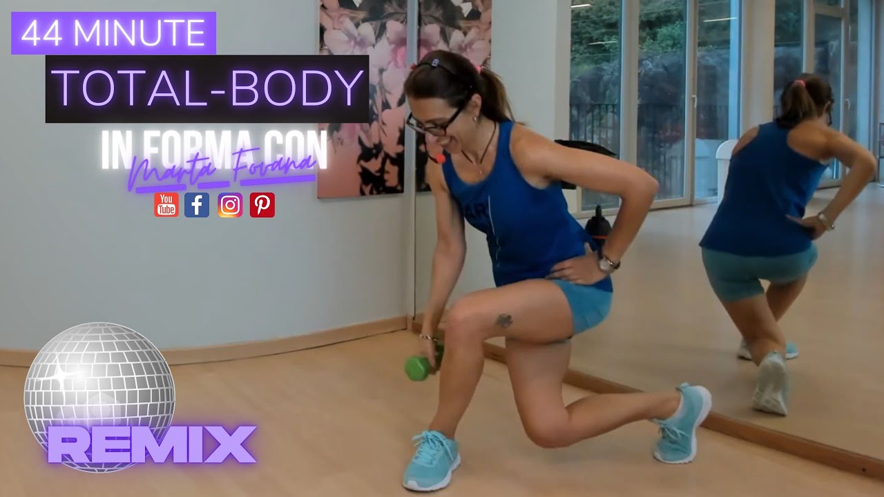 Total_body Workout // Esercizi a Corpo Libero e con Pesetti // Modella e Tonifica tutto il corpo!
