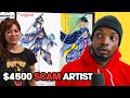 Art thief the worst professional artist ever is selling stolen art for thousands of dollars