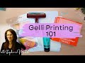 Gel plate for beginners