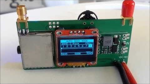 FPV VRX Diversity Updated design (Ver#2) Green of Board