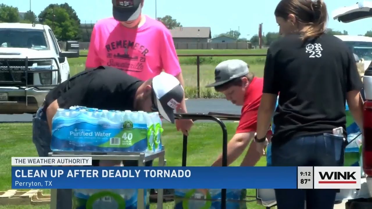Tornado tears through Texas town, killing three and injuring a 100 ...