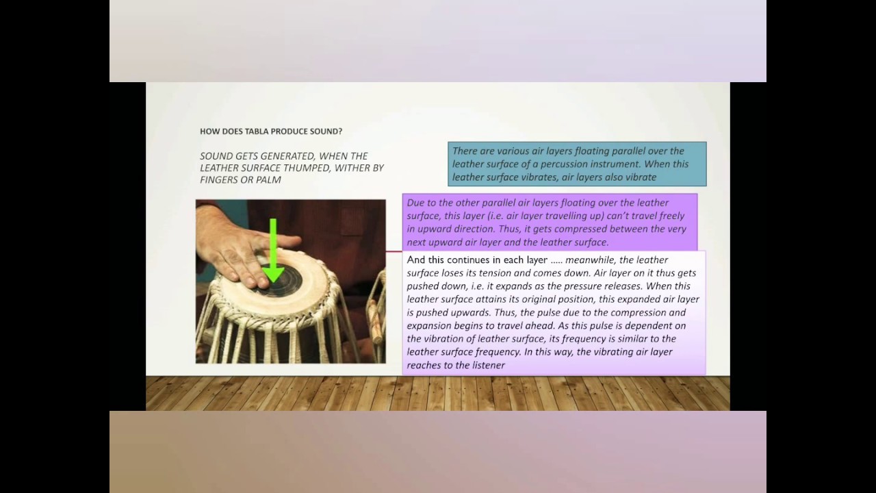 Science behind sound of Tabla with wonderful Dhrupad dhamar 12 taal(twelve)