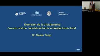 29/5/24 Cuando realizar loboistmectomía o tiroidectomía total