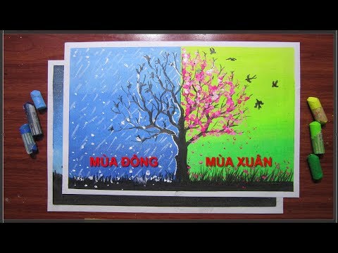 Tranh sơn dầu phong cảnh tác phẩm Nắng Mùa Xuân Trên Bản - TSD478LHAR -  LEHAIS ART