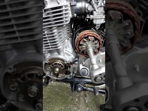 Honda Cb 750 Nighthawk Kontrola Luzu Łańcuszka Alternatora - Youtube