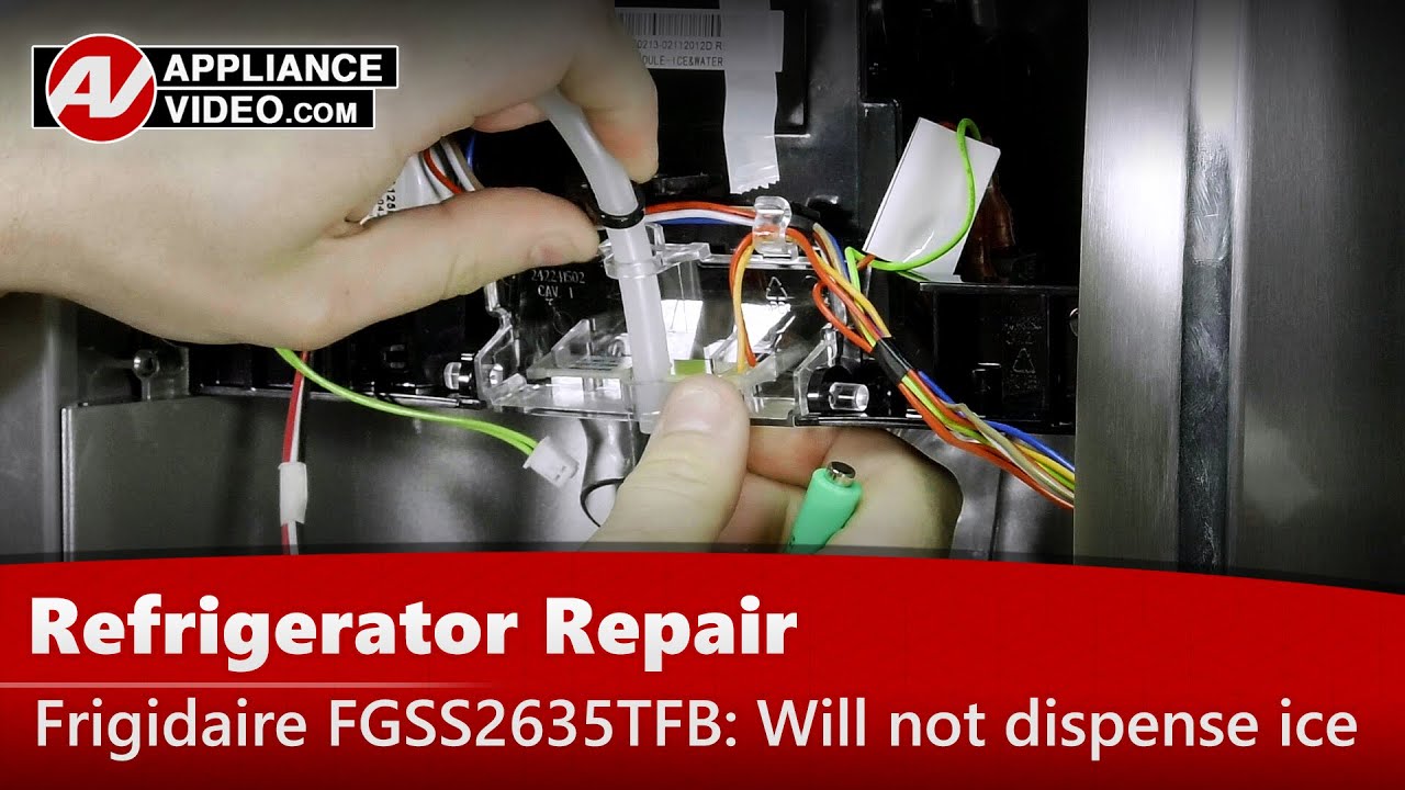 Refrigerator Repair Will Not Dispense Water Dispenser Assembly