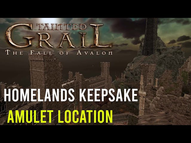 Tainted Grail: The Fall of Avalon - Homelands Keepsake Amulet  Increase Carry Weight by 25!