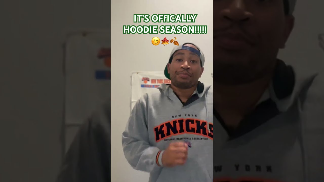 SUMMER IS OVER!! HOODIE SEASON IS UPON US! #knicks  #fashion #hoodies #vintage