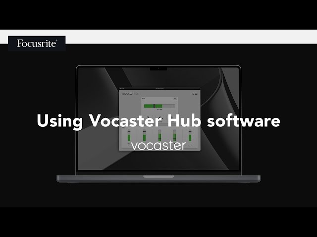 Аудиоинтерфейс FOCUSRITE Vocaster Two