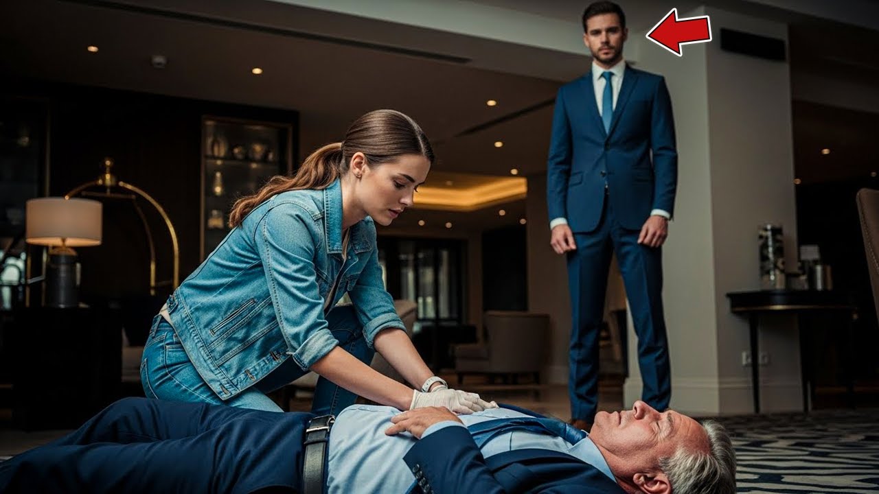 ELLE AIDE UN VIEIL HOMME QUI S'EST EFFONDRÉ À L'HÔTEL, SANS SAVOIR QU'IL ÉTAIT LE PÈRE DU DIRECTEUR