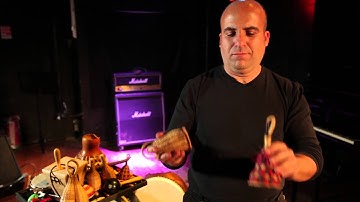 Caxixi Sólo ABE DORON Percussion. אייב דורון סולו שייקר קשישי. כלי הקש