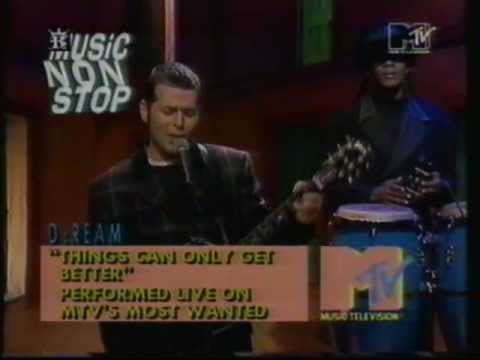 D:Ream - Things Can Only Get Better (from Mtv's Most Wanted) (1994) - Mtv's Music Non Stop