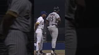 Frank Thomas triples for his 1st career MLB hit | August 3, 1990 | White Sox @ Brewers
