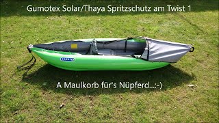 Spritzschutz am Gumotex Twist 1 by Souki 1,549 views 2 years ago 44 seconds