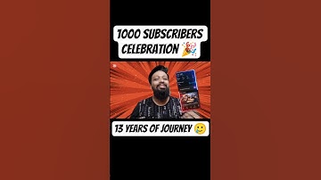 1000 Subscribers in 13 years😱 #youtubeshorts #1000subscribers #subscribers #subscribercelebration