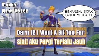 Fanny New Voice and Quotes Mobile Legends dan Artinya