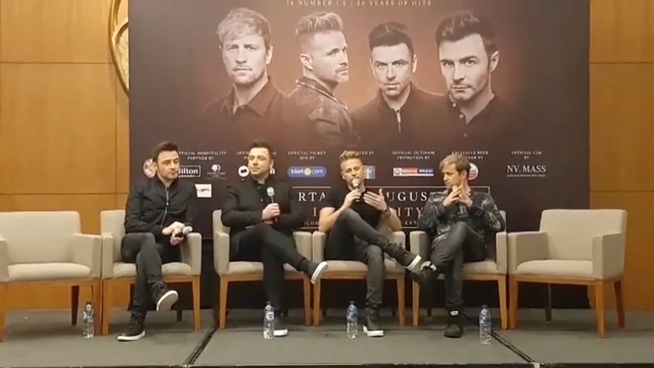 LIVE REPORT: Simak Keseruan Wawancara Bersama Personel Westlife