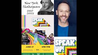 New York Shakespeare Deep Dive: Grant Cartwright of the Shakespeare Slay and Speak Up Festivals