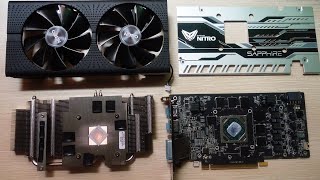 Разборка и обслуживание видеокарты Sapphire RX470 с Aliexpress