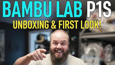Unboxing & Setup of the Bambu Lab P1S | Full Step-by-Step Beginner Guide (2025)