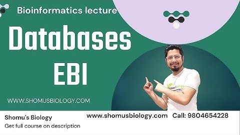 Bioinformatics EBI database | European Bioinformatics Institute