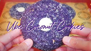 Ube Coconut Cookies Recipe (Filipino Purple Yam Cookies) (Original Cookies Recipe)