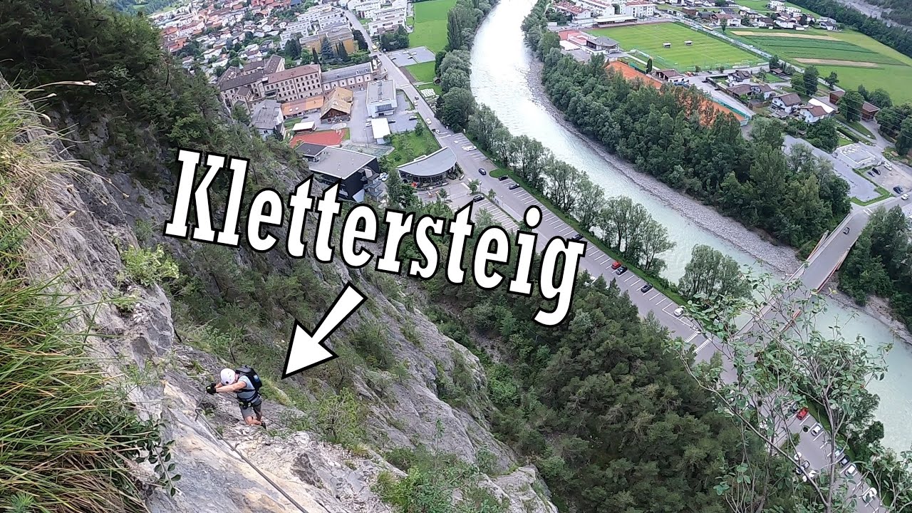 „Abendspaziergang“ am Felsen | Klettersteig Galugg (B/C/D – rechte ...