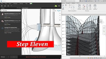 Snowflake Tower Using Dynamo - Step 11 Making Conceptual and Revit Floors - Making Wall by Face