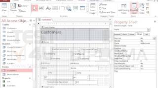 Sort the Customers form using the field Surname in Ascending order. Make sure that this sorting...