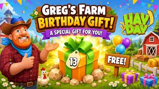 Hay Day Birthday Event 2026 🎂 Greg's Hidden All Gift Box Locations (Free Rewards!)  screenshot 2