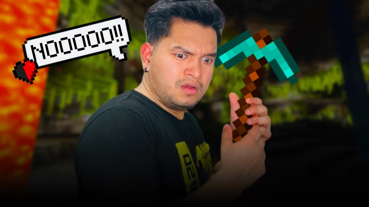 I Played Minecraft For The First Time And This Happened | Part-1 [Hindi ...