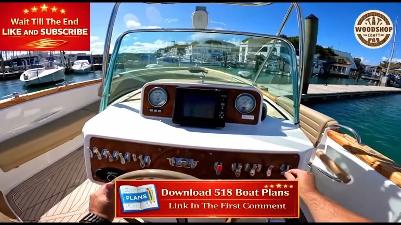 POV Unglaubliche Testfahrt mit dem Selbstbau Trihull Boot aus Bauplänen