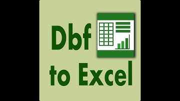 Dbf To Excel