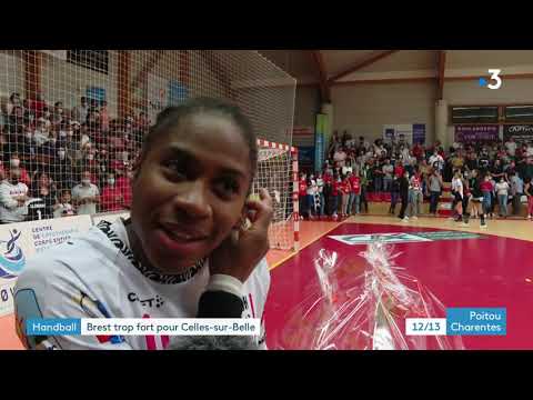 Handball féminin : Celles-sur-Belle / Brest (25 à 38)