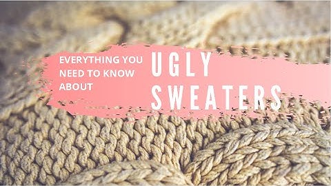 Ugly Sweaters Mission Statement