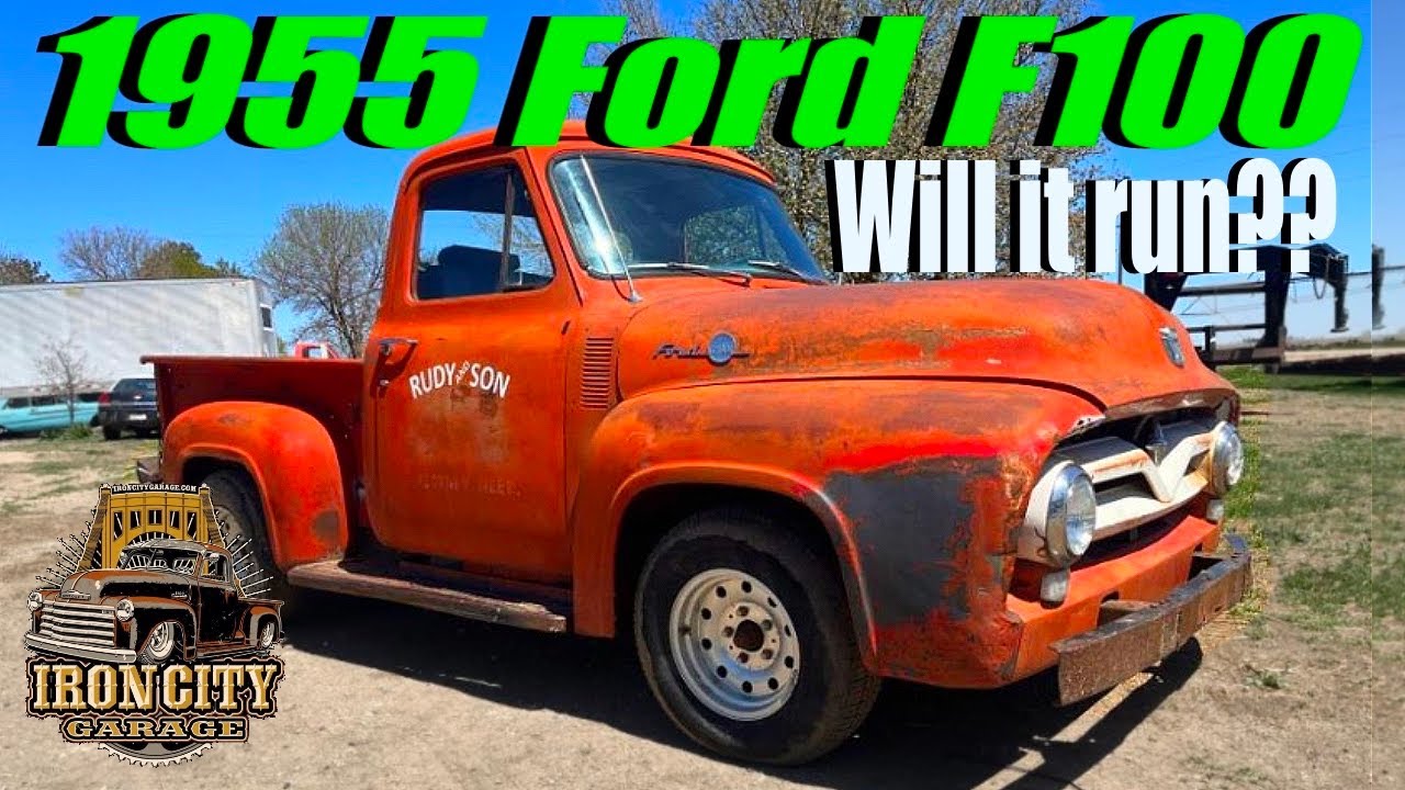 1955 Ford F100 Western Farm Truck Daily Driver. Satisfying transformation! Will it run?