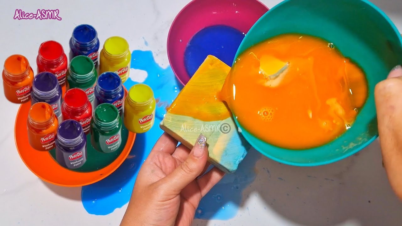 Can you dye gym chalk with paint? inc crushing Results YouTube