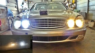 Kennzeichenbeleuchtung Upgrade LED Mercedes-Benz E W211/CLS W219