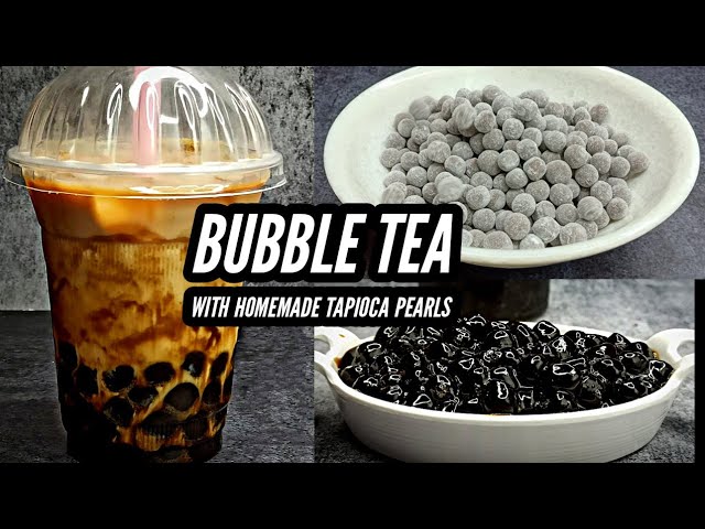 Chai Tea Boba Recipe (Milk Chai Bubble Tea) + Video - Whiskaffair
